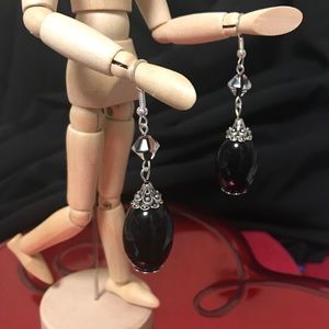 Jewelry - Black and silver earrings Jewelry - Black and silver earrings